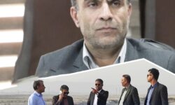 بازدید دکتر شهرزاد معاون اقتصادی، دکتر کمالی مدیر کل حوزه استاندار و دکتر نفیسی، معاون سیاسی، امنیتی و اجتماعی استانداری هرمزگان از شهرک حمل ونقل نگین ترابران