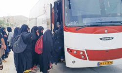 اردوی زیارتی و تفریحی دانش آموزان بشاگردی به مشهد مقدس