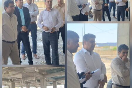 بازدید میدانی معاون عمرانی استانداری هرمزگان از کلینیک تخصصی بیمارستان حاجی‌آباد