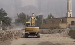 آغاز احداث دیواره حفاظتی کانال محله مسجد نجیب بستک با اعتبار ۱۵ میلیارد تومانی