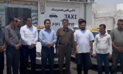 پویش میدانی شهردار بستک: بازدید سرزده از تاکسیهای تلفنی برای حل مشکلات رانندگان