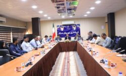 مدیرکل کتابخانه های عمومی هرمزگان در جلسه انجمن کتابخانه های عمومی بستک