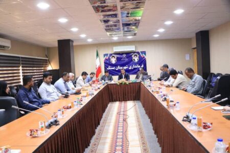 مدیرکل کتابخانه های عمومی هرمزگان در جلسه انجمن کتابخانه های عمومی بستک