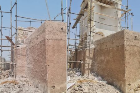 ادامه روند مرمت بادگیرهای تاریخی با هدف احیای هویت شهری