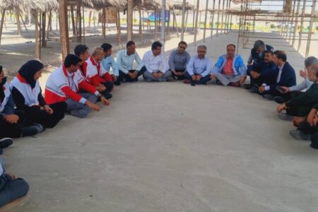با حضور مدیر کل مدیریت بحران استانداری  مانور لحظه صفر در شهرستان میناب برگزار شد