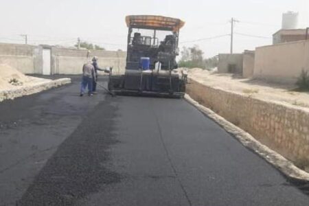 تداوم نهضت آسفالت در شهر کوشکنار؛ گامی استوار با همدلی شورا و شهرداری