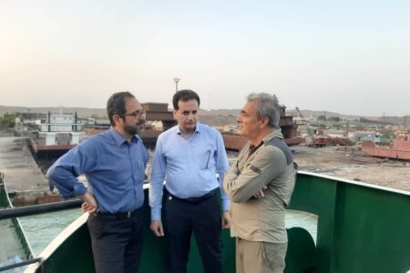 بازدید و بررسی ظرفیت ساخت شناور و تعمیر موتورهای دریایی در بازدید از واحد تولیدی «سپهر دریا»