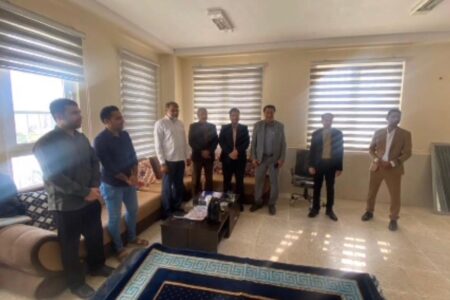 بازدید رئیس شورای اسلامی شهر درگهان، شهردار و مدیر امور درگهان از مدارس همزمان با آغاز سال تحصیلی جدید