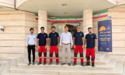 تقدیر از آتشنشانان رمکان در روز آتشنشان