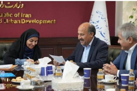 دیدار فرماندار سیریک با وزیر راه و شهرسازی