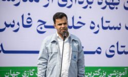 بهره برداری از مدرسه نفت ستاره خلیج فارس مجهز به پنل خورشیدی در روستای مغ احمد بندرعباس