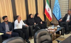 دیدار رئیس و اعضای شورای اسلامی شهر ابوموسی با مدیرکل میراث فرهنگی، گردشگری و صنایع دستی استان هرمزگان