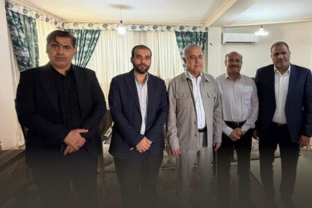 نشست راهبردی شهردار بندرلنگه و اعضای شورای شهر با استاندار هرمزگان