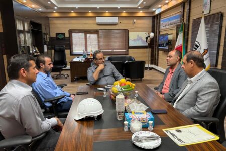 بازدید مدیرکل مدیریت بحران  استانداری هرمزگان از کارخانه سیمان بندرخمیر