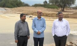 بازدید میدانی صفر صادقیپور، معاون هماهنگی امور عمرانی استانداری هرمزگان از بندر شهید رجایی، محورهای مواصلاتی شهرستان بندرخمیر و بندر لنگه