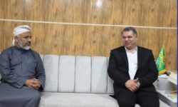 دیدار مدیرعامل منطقه ویژه پارسیان با امام جمعه اهل سنت شهر پارسيان؛ ذوالغیاث: عقب‌ماندگی های منطقه ویژه را با سرعت جبران می‌کنیم/ ۴ پروژه دهه فجر افتتاح می‌شود