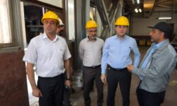 هماهنگی برای تعیین مسیر خط انتقال برق شهرک صنعتی جرون با همکاری نیروگاه بندرعباس