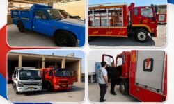 جهش در تجهیز ناوگان شهرداری بندر تاریخی کنگ؛ الحاق چهار خودروی جدید طی یک ماه