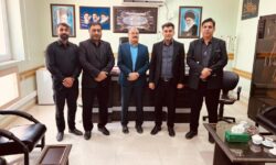 دیدار مسئولان مدیریت شهری با رئیس دادگستری و دادستان شهرستان در گرامیداشت هفته قوه قضائیه