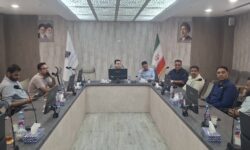 بررسی مشکلات واحدهای تولیدی شهرک صنعتی گمبرون در نشست امیری‌زاده با هیئت رئیسه صنعتگران