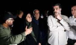 بازدید شبانگاهی وزیر راه و شهرسازی از محورهای مواصلاتی هرمزگان