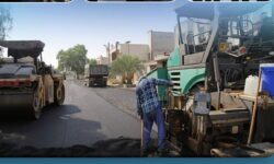 نهضت آسفالت با اقتدار ادامه دارد؛ شهرداری پارسیان،از دل خدمت،امید می آفریند