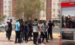 برگزاری دوره آموزشی سطح سه در مرکز آموزش آتش‌نشانی بندرعباس