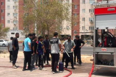 برگزاری دوره آموزشی سطح سه در مرکز آموزش آتش‌نشانی بندرعباس