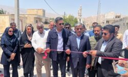 افتتاح کارگاه قطعات بتنی شهرداری رویدر و رونمایی از ماشینآلات جدید شهرداریها و دهیاریهای خمیر