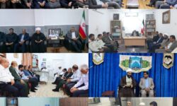 دیدار فرمانداران هرمزگان با ائمه جمعه شیعه و اهل سنت به مناسبت هفته وحدت