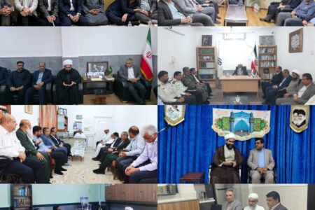 دیدار فرمانداران هرمزگان با ائمه جمعه شیعه و اهل سنت به مناسبت هفته وحدت