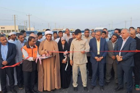 افتتاح ۱۲ کیلومتر راه روستایی در جزیره غرب قشم