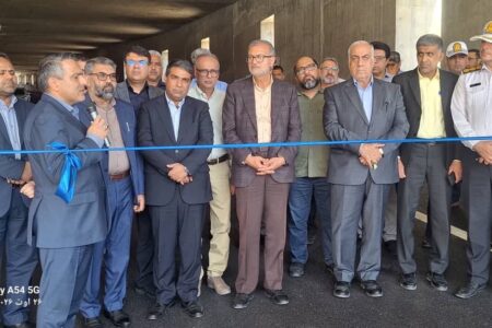 ترانشه حاجی‌آباد با اعتباری بالغ بر ۵۰۰ میلیارد تومان افتتاح شد