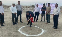 عملیات اجرایی پروژه تولید بتن آماده در شهرک صنعتی بندرخمیر آغاز شد