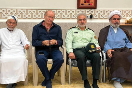 همایش هفته وحدت و آیین افتتاح مسجد خیرساز بندر زیارت پارسیان برگزار شد