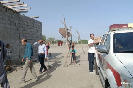 ۴۰۰ بسته معیشتی بین آسیب‌دیدگان جنگ در هرمزگان توزیع شد