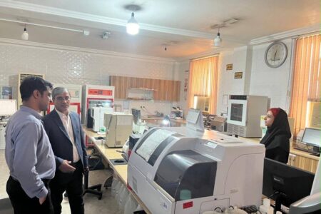 بررسی وضعیت تجهیزات و خدمات درمانی بیمارستان نیاپور بندرخمیر