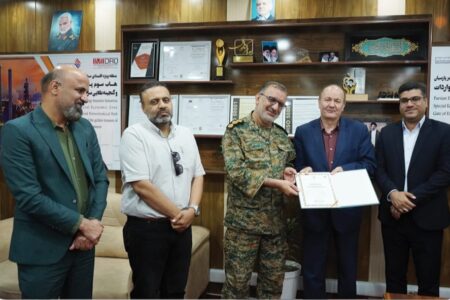 حسین دورانديش به‌عنوان فرمانده پایگاه بسیج منطقه ویژه اقتصادی پارسیان معرفی شد
