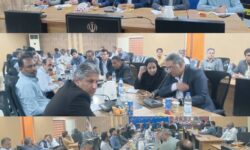 بررسی موانع تولید و مشکلات بخش کشاورزی میناب با حضور مسئولان ملی و استانی