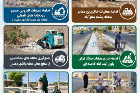 تداوم اجرای طرحهای عمرانی و خدماتی در رودان؛ از بهسازی معابر تا توسعه فضای سبز